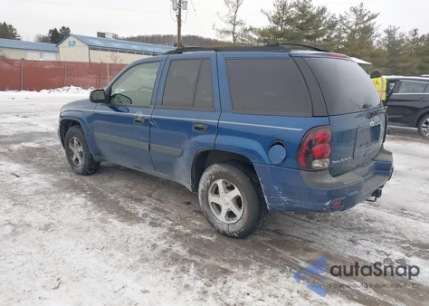 2005 Chevrolet Trailblazer Ls from USA, damaged, VIN 1GNDT13S652292090
